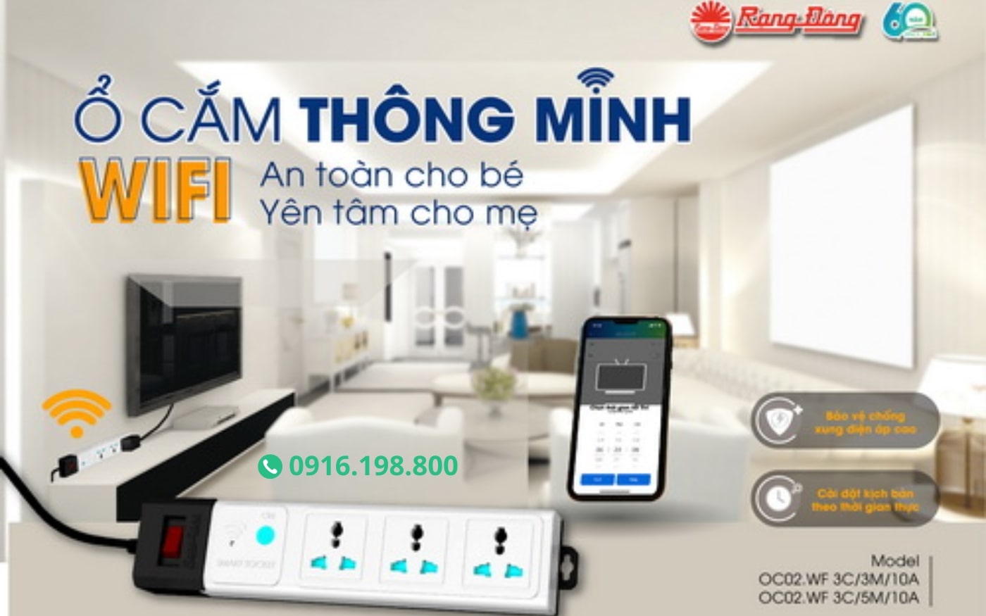 Ổ cắm thông minh wifi 