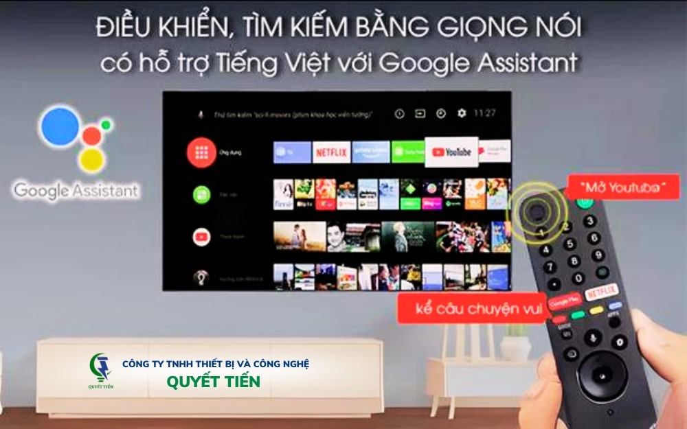 Sử Dụng Trợ Lý Ảo Google Trên Tivi