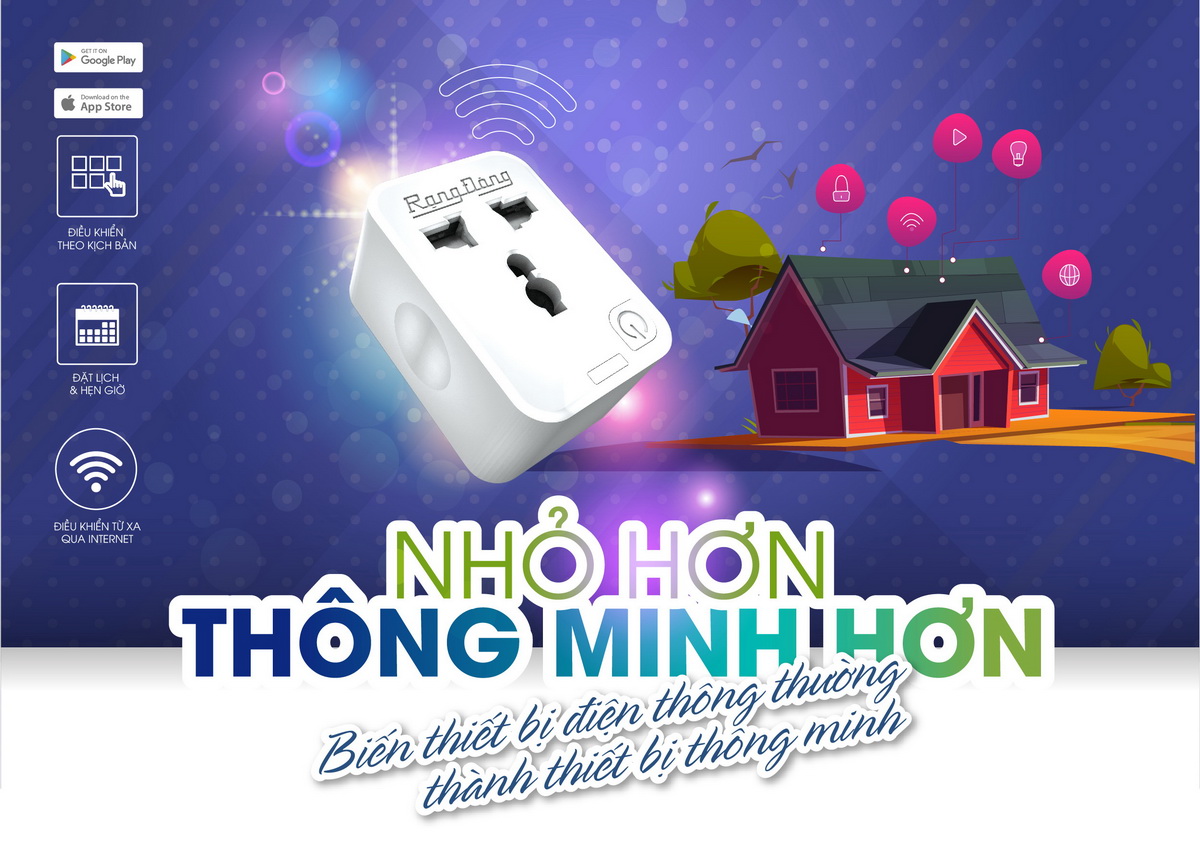 Ứng dụng của ổ cắm đơn thông minh