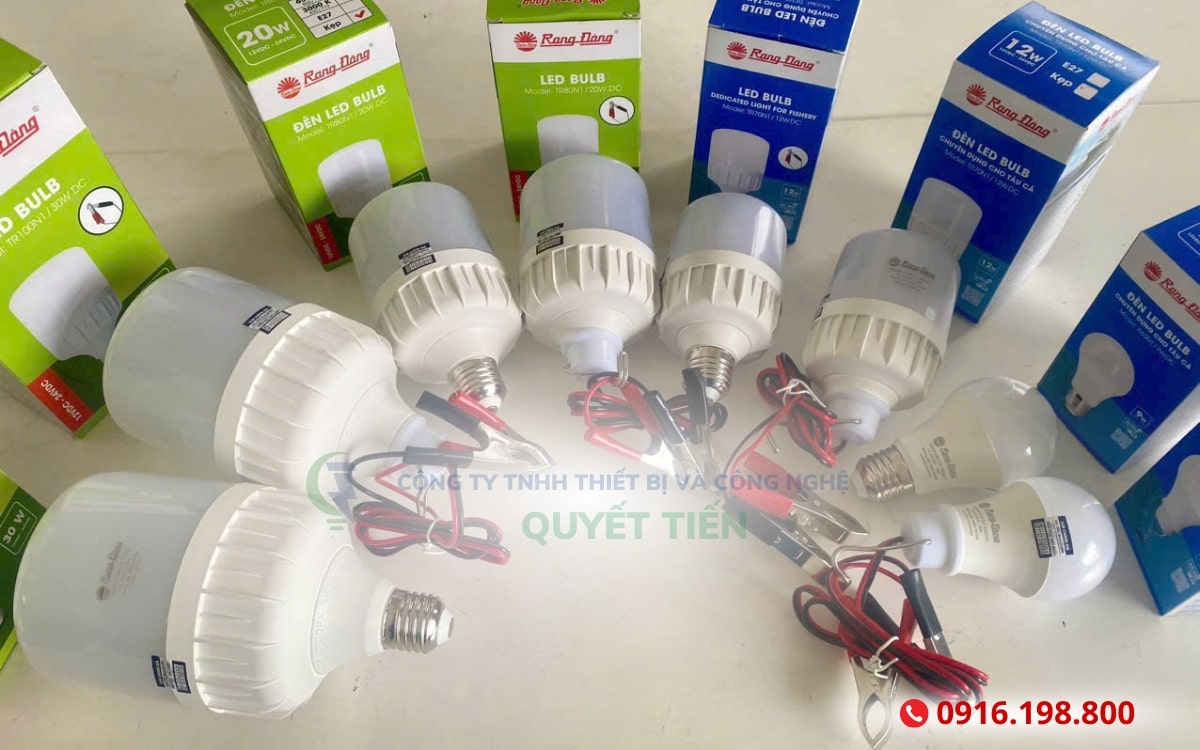 Ảnh thật bóng bulb Rạng Đông tại kho