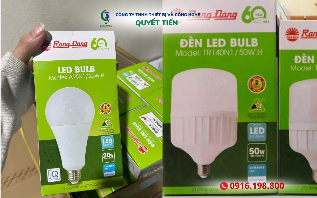 Ảnh đèn led bulb Rạng Đông 