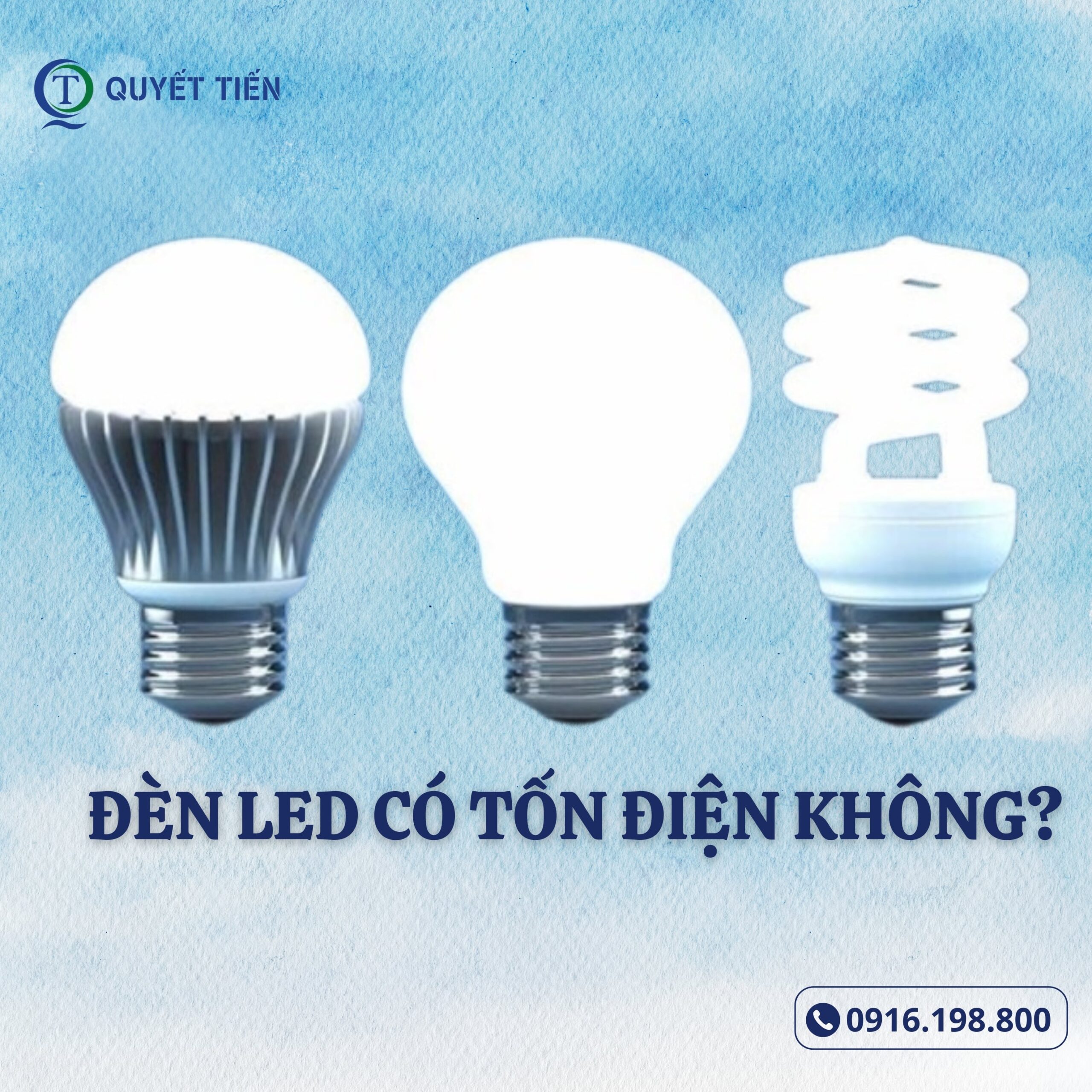 Đèn led có tốn điện không?