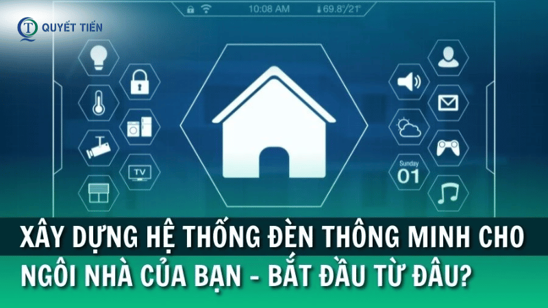 Cách xây dựng hệ thống đèn thông minh