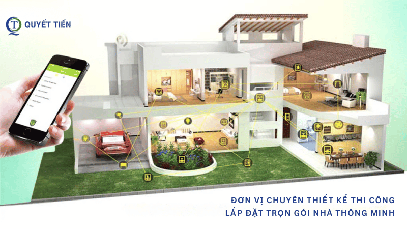 Quyết tiến lắp đặt trọn gói nhà thông minh